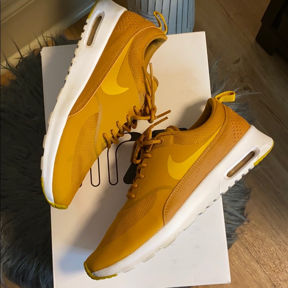 Mustard Nike Shoes